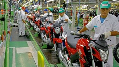 Produção de Moto Honda foi suspendida temporariamente