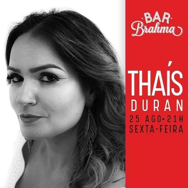 Bar Brahma Thais Duran - Foto - Divulgação