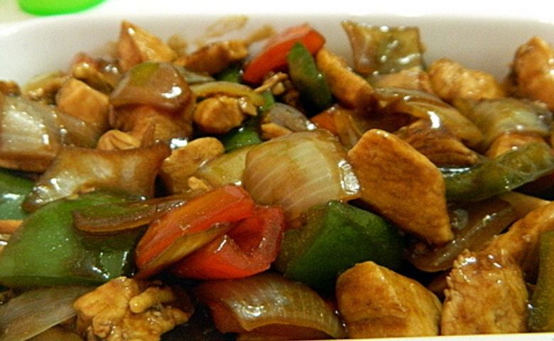 Receita de Frango xadrez (Gong Bao Ji Ding)