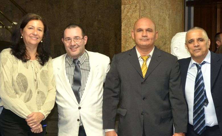Elaine Bueno, Reinaldo Dutra, Humberto Barbosa e Luiz Dagmar - Foto: Divulgação