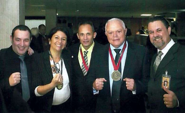 Elaine Bueno, Daniel Lucena e Dep. Luiz Carlos Gondim - Foto: Divulgação