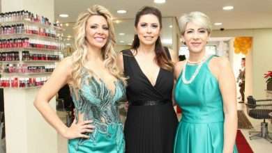 Desfile de Moda reúne artistas participaram do desfile de moda no Vision Coiffure