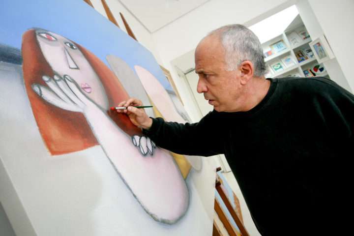 Gustavo Rosa: um dos grandes artistas contemporâneos . Foto :Divulgação
