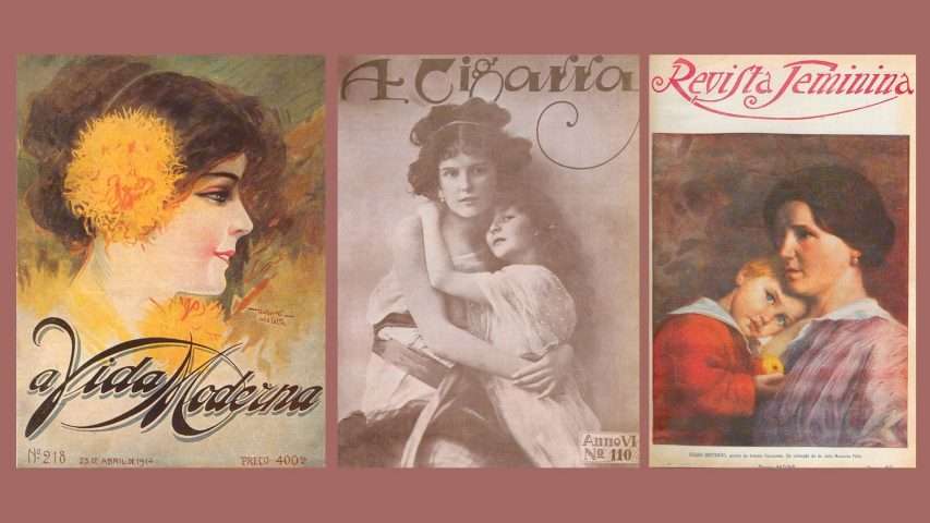 Revistas femininas no Brasil, desde as primeiras edições. Foto divulgação.