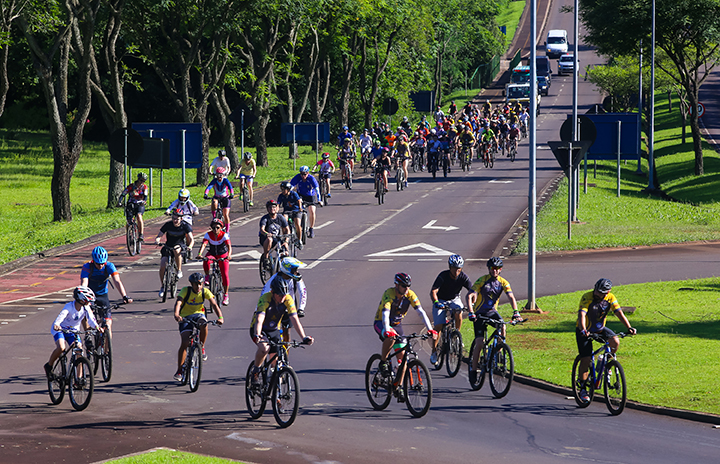 Ciclismo em Itaipu