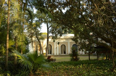 Jardim da Casa-Museu Ema Klabin leva a assinatura de Burle Marx. Foto divulgação.
