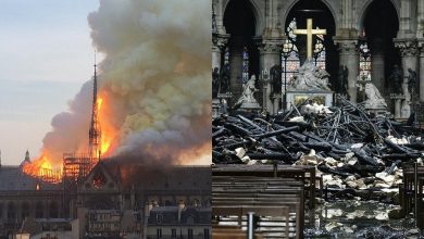 Indignação com a repercussão do incêndio Notre Dame