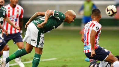 Palmeiras goleia Junior Barranquilla pela Libertadores