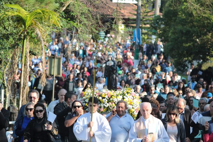 Festa de Santa Paulina está sendo preparada para mais de 20 mil devotos