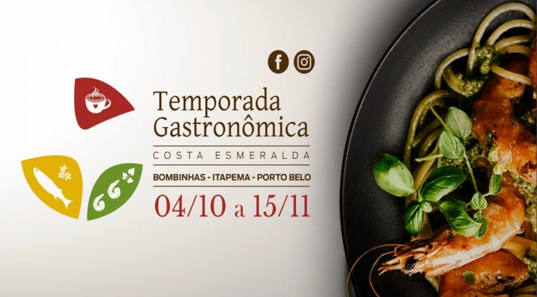 Temporada Gastronômica Costa Esmeralda apresenta projeto 2019