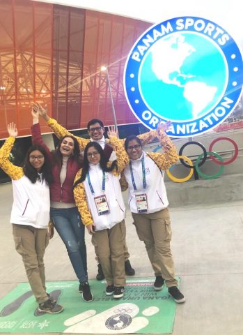 Claudia Métne prestigia os Jogos Panamericanos 