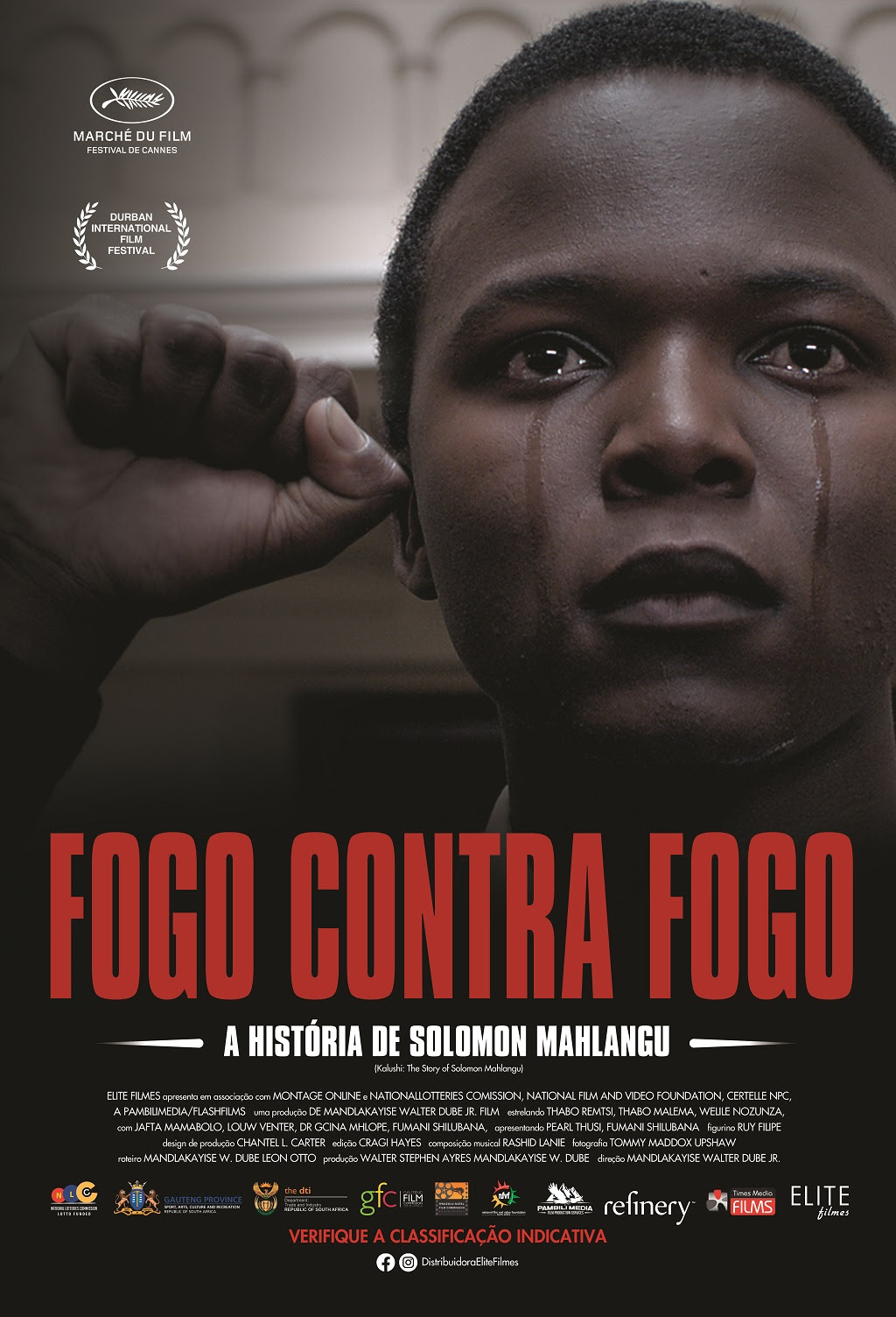 Em 21 de novembro, logo após o Dia Nacional da Consciência Negra, será lançado nos cinemas brasileiros o comovente drama biográfico “Fogo Contra Fogo”.