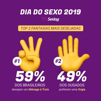 No dia do sexo o brasileiro quer comemorar colocando mais um na cama