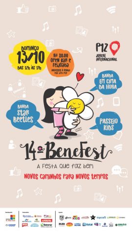 Benefest acontece neste domingo em Florianópolis