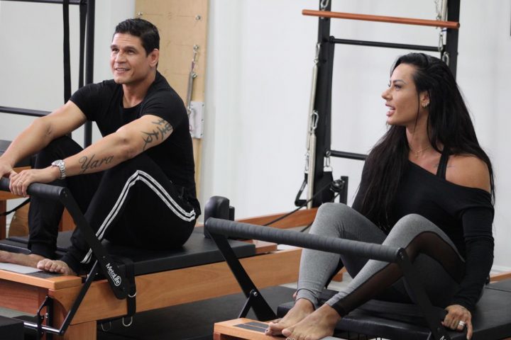 Sue Lasmar desafia Cézar Mutante do MMA a fazer pilates