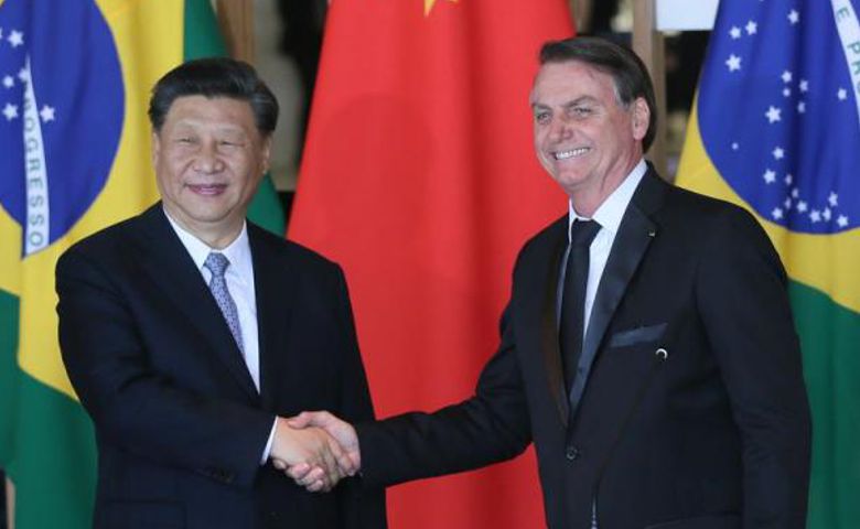 Xi-Jinping e Bolsonaro - Foto: Divulgação