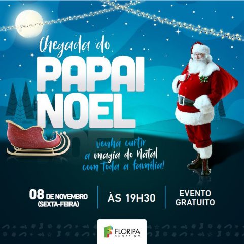 Floripa Shopping apresenta a chegada do Papai Noel com programação especial