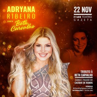 Cantora Adryana Ribeiro realiza show