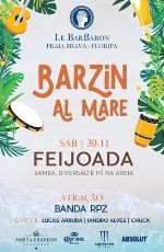 le barbaron, floripa, praia brava, bar, praia, temporada, verao, festa, feijoada, samba, drinks,