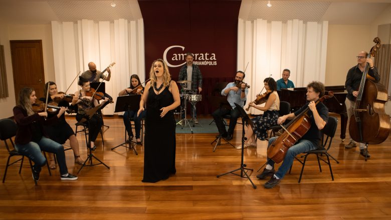 Tudo pronto para o espetáculo de Natal com o Quinteto de Cordas da Camerata Florianópolis