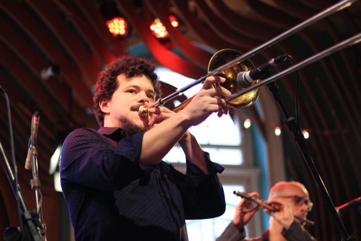 Conrado Bruno Quinteto no aniversário de SP. Foto Claudia Rangel