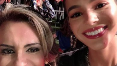 Jordana Luchetti prestigiou o Show de Ivete Sangalo