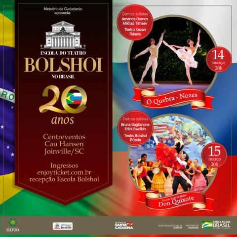 Bolshoi Brasil, solistas convidados dão brilho ao espetáculo de 20 anos