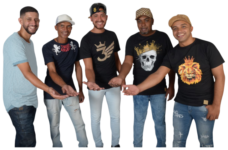 Live com o grupo KiSurpresa. Foto divulgação