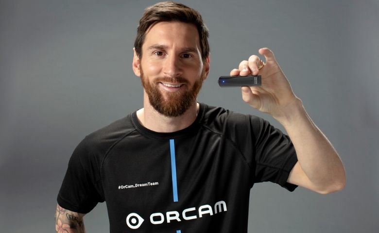 Lionel Messi é o novo embaixador da OrCam Technologies