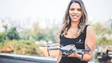 Raquel Molina é a primeira a ganhar prêmio com drones