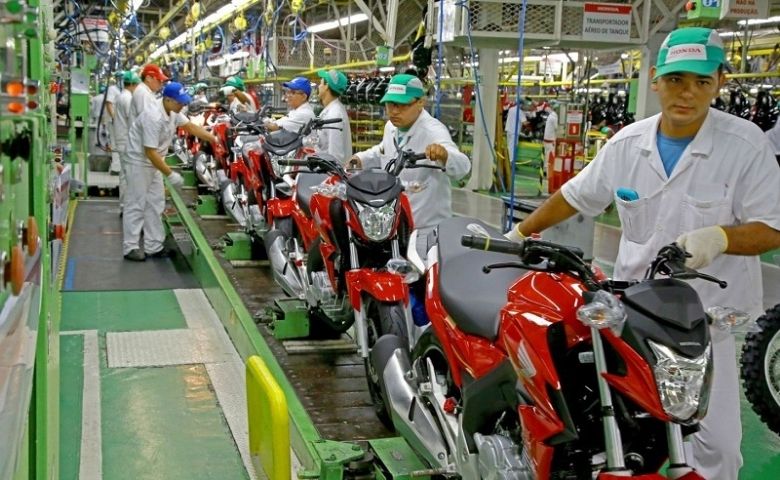 Produção de Moto Honda foi suspendida temporariamente