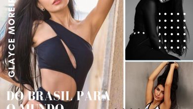 Modelo brasileira Glayce Moreira chega ao México