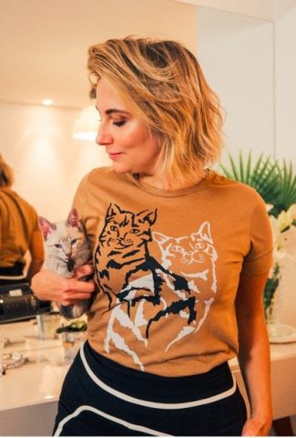 Maria Filó lança collab de t-shirts com a AMPARA Animal