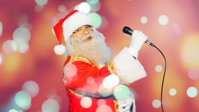 Papai Noel cantor
