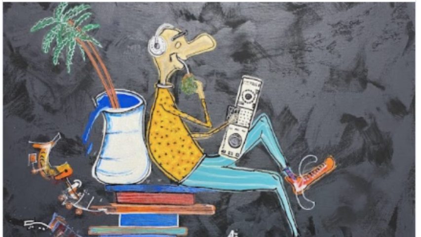 Artista plástico brasileiro Samuel Caixeta vende sua primeira obra NFT no Egito