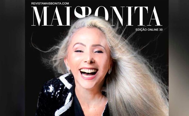 Jornalista Claudia Cataldi é capa da Revista Mais Bonita