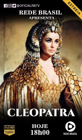 Rede Brasil de Televisão apresenta a minissérie Cleópatra