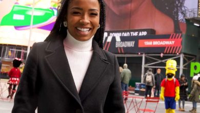Sarah Fonseca é destaque na Times Square em Nova York