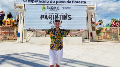 Alan Victor marca presença na 56ª edição da Festa de Parintins
