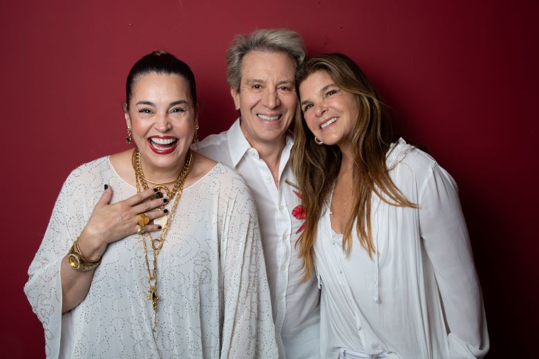 Suzy Rêgo, Eduardo Martini e Cristiana Oliveira - "Cá Entre Nós" - Foto Erik Almeida