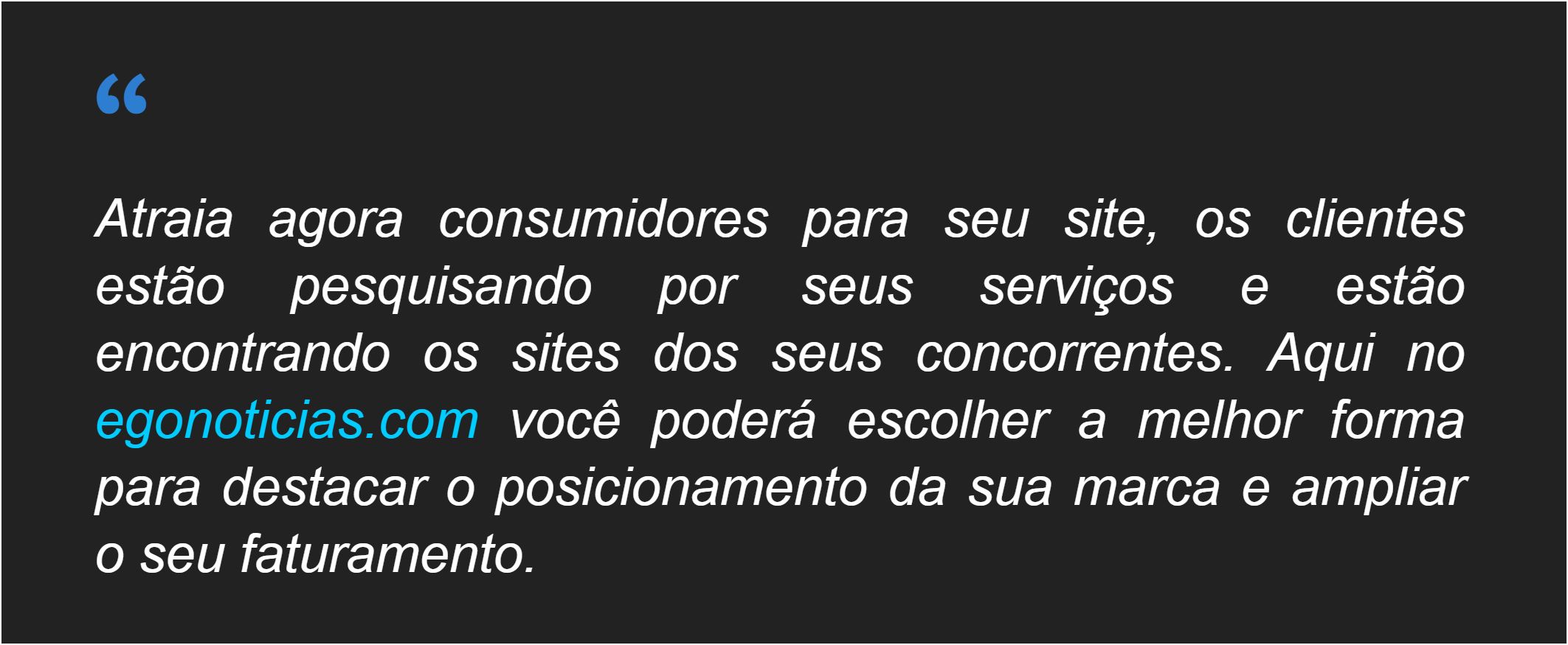 Artigos patrocinados no portal egonoticias Im. 10