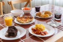Foto: De um café da manhã oferecido na rede B&B HOTELS Brasil - Divulgação