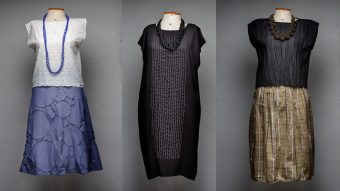 Roupas costuradas artesanalmente em algodão, linho, viscose e tafetá da marca Vestíveis. Fotos: Arnaldo Pappalardo
