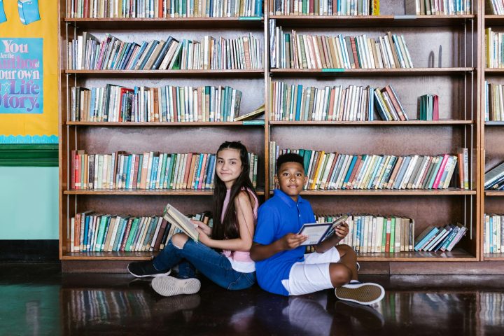 Campanha em favor da Universalização das bibliotecas escolares. Foto de RDNE Stock project