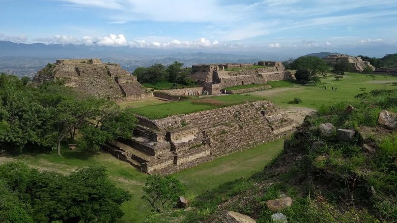 Monte Albán, em Oaxaca, México. Foto: Eduardo Natalino.