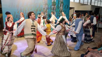 A programação contará com espetáculos de danças folclóricas com o grupo Rambynas. Foto: divulgação.