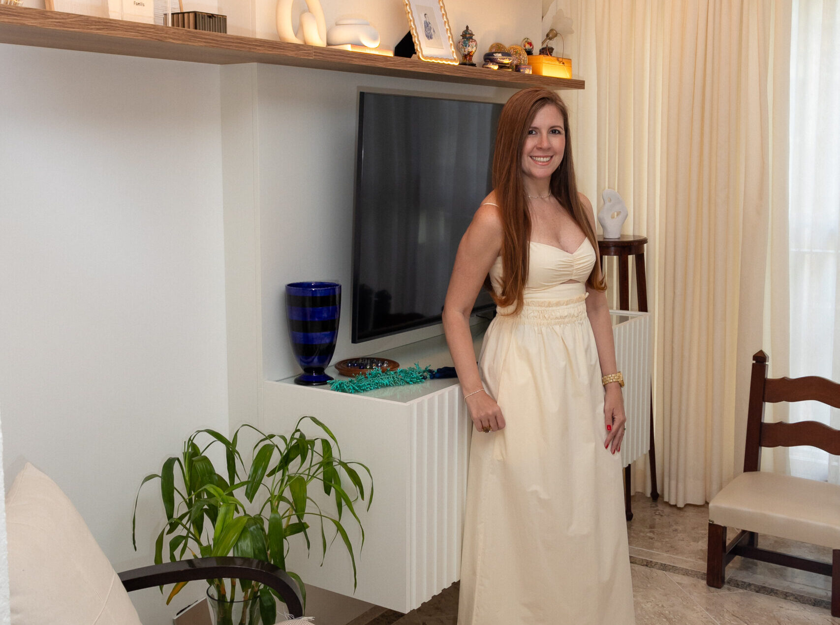 Bianca Nobrega com sua arquitetura afetiva
