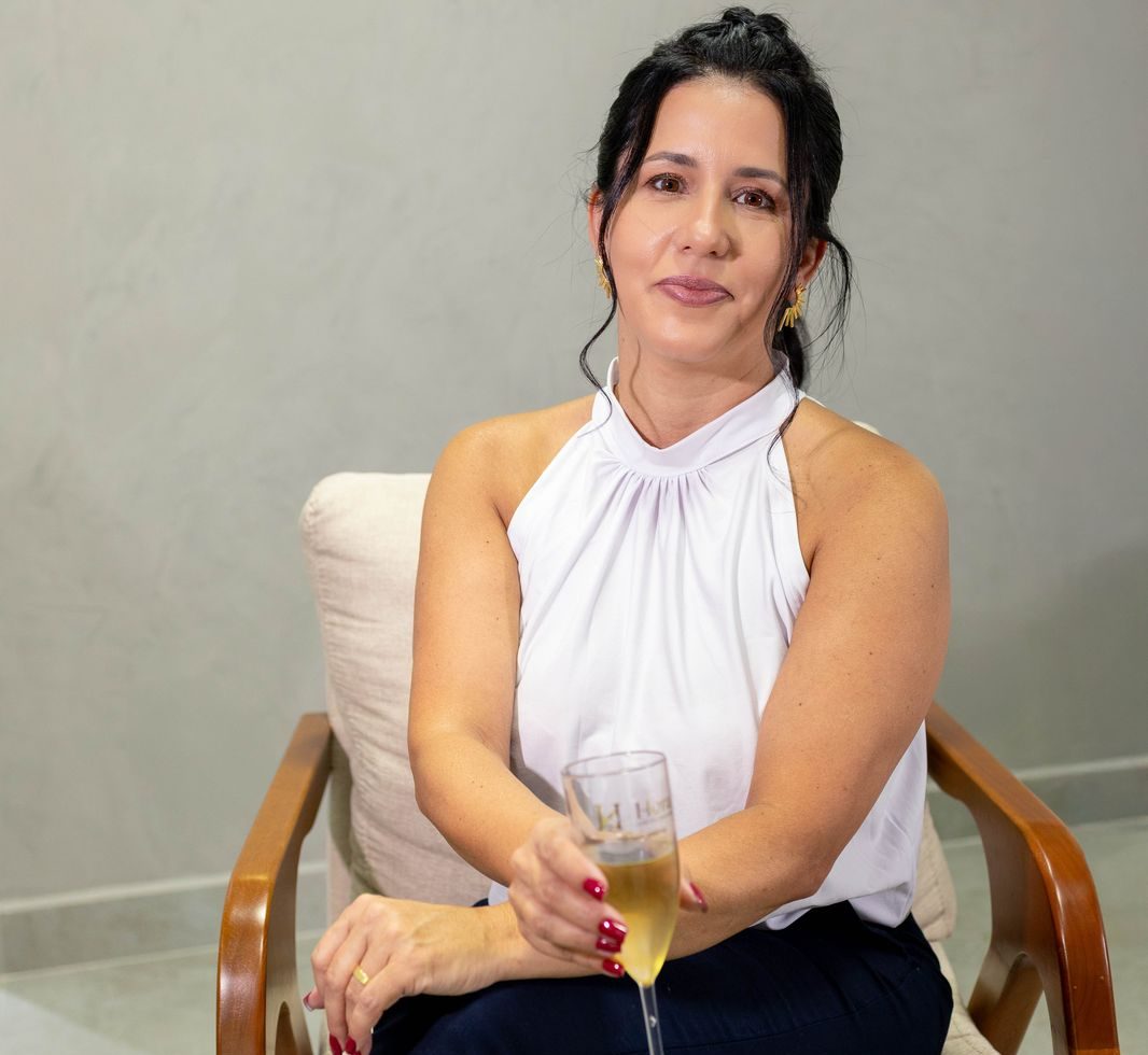 Enfermeira Roberta Flamarion – referência em Terapia Capilar – Foto: Divulgação/acervo pessoal