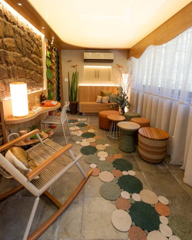 Bianca Nóbrega & Flávia Maywald estreiam na Casa Design com um refúgio sensorial em Niterói Bianca Nóbrega & Flávia Maywald estreiam na Casa Design com um refúgio sensorial em Niterói