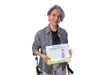 Iracy Coutinho, curadora e idealizadora da Bienal, lança livro sobre a importância da imunização contra a poliomielite. Foto: Dejair Júnior.